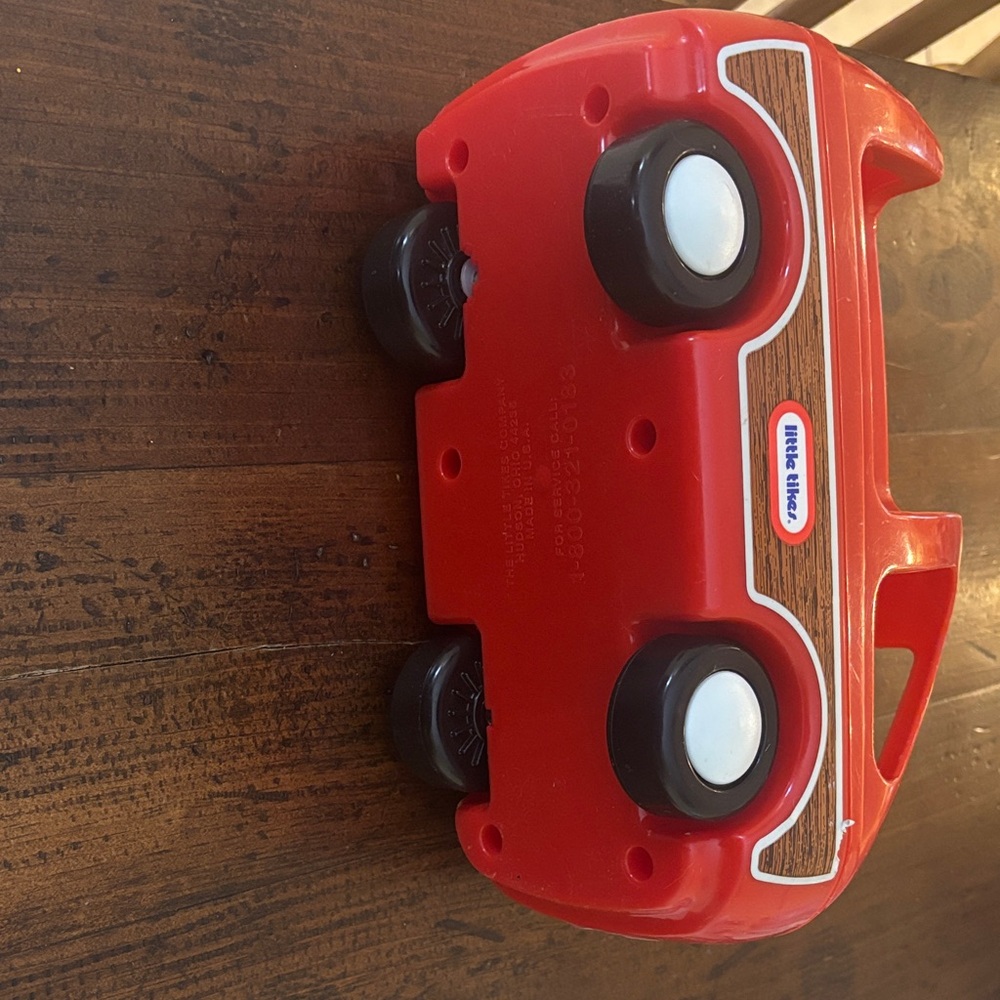 Red Toy Van for Kids Vintage - Picture 6 of 7